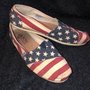 BOBS American Flag Shoes